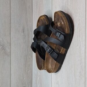 Birkenstock Women Mayari Loop Toe Sandals Flats shoes sz 37/6 Regular